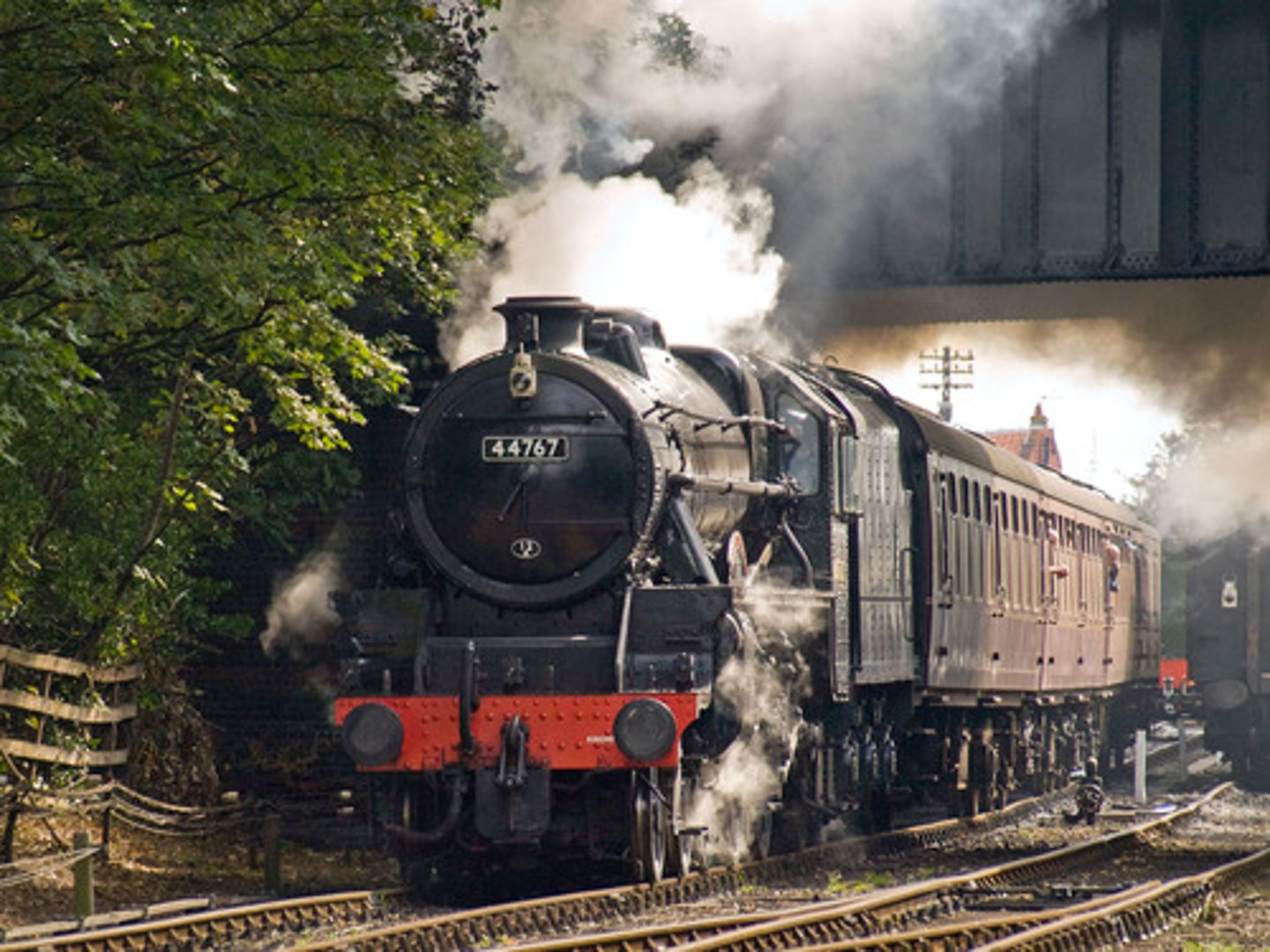 <p>Première locomotive à vapeur de Stephenson</p>