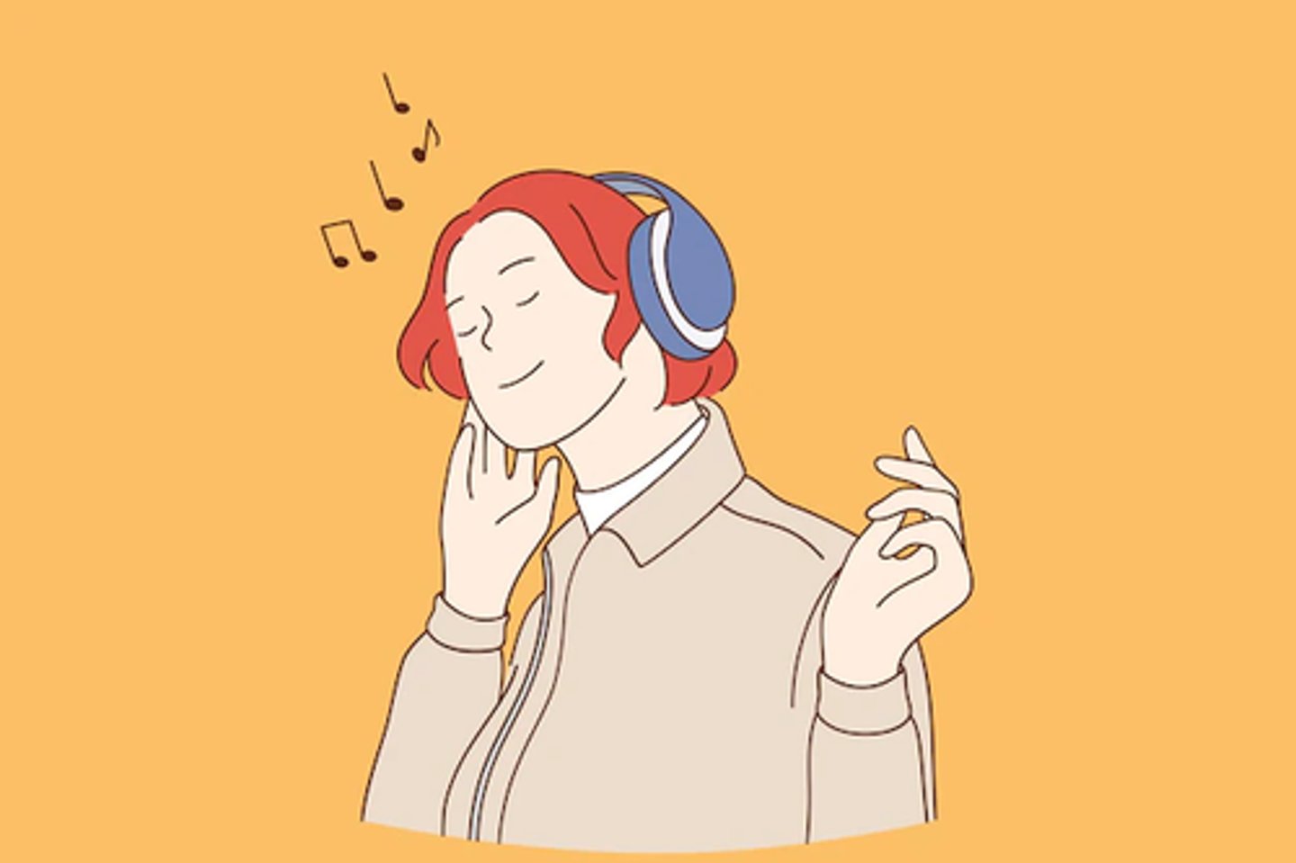 <p>(n) nghe nhạc</p><p>나의 취미는 음악 감상이에요</p><p>Sở thích của tôi là thưởng thức âm nhạc</p>