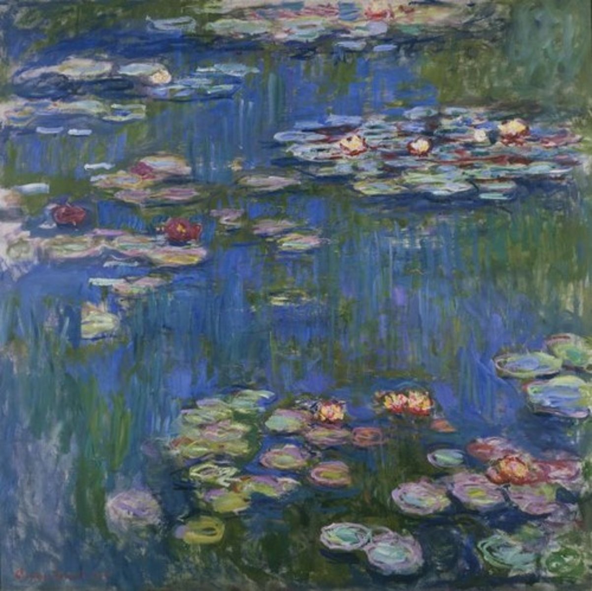 <p>French Impressionist artist .Use of Light and Color as focus. (Waterlilies series)</p><p>3 multiple choice options</p>