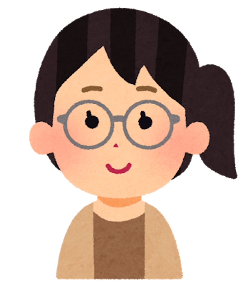 <p>Tanaka-san is wearing glasses.</p>