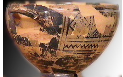 <p><span style="background-color: transparent; font-family: "EB Garamond", serif;"><span> first example of the new greek alphabet that they adopted from the Phoenicians, Linear B is lost. First phonetic alphabet and first form of writing form it . Found in trading site of Eoboian ,evoked the homeric past, it’s about getting drunk- it links together all culture, homer, Euboeans and Oheoneicias </span></span></p>