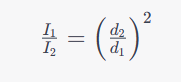 <p>(Note that both the original mAs value and the original SID are in the denominator rather than reversed, as in the inverse square law.)</p>