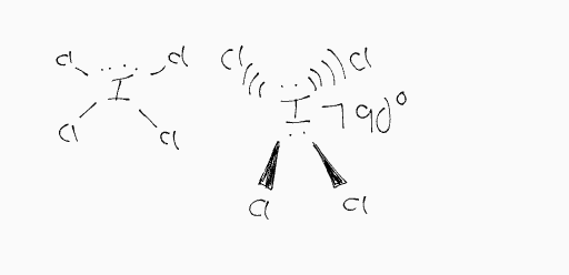 EG: octahedral

MG: square planar

Bond Angle: 90 and 180