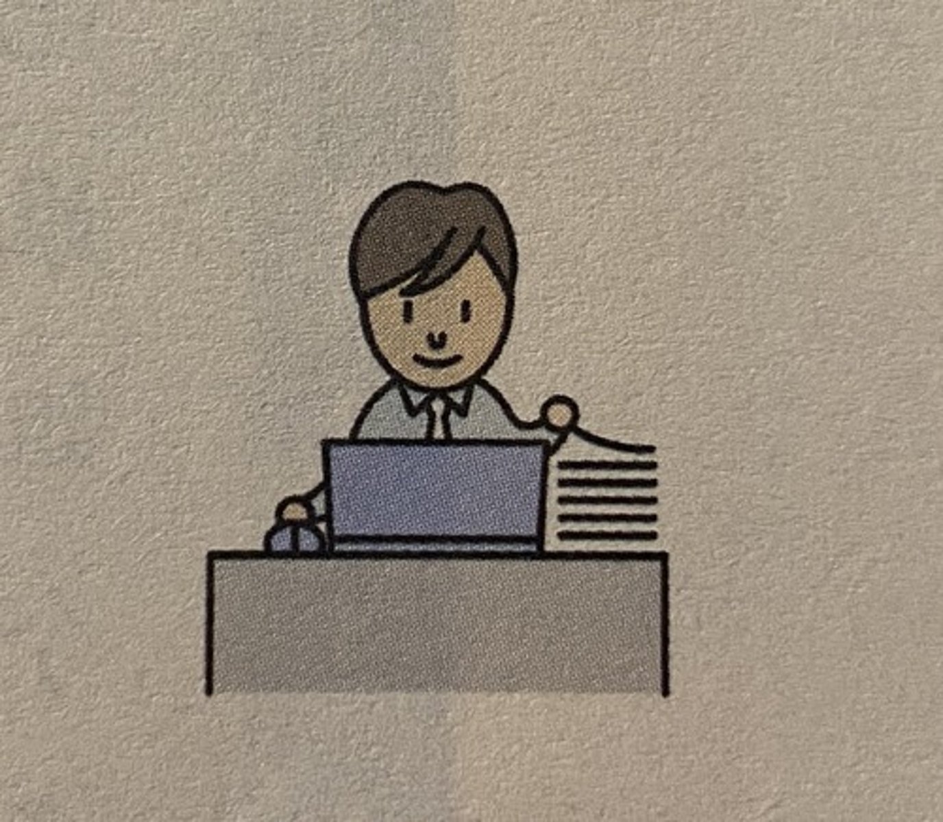 <p>office worker</p>