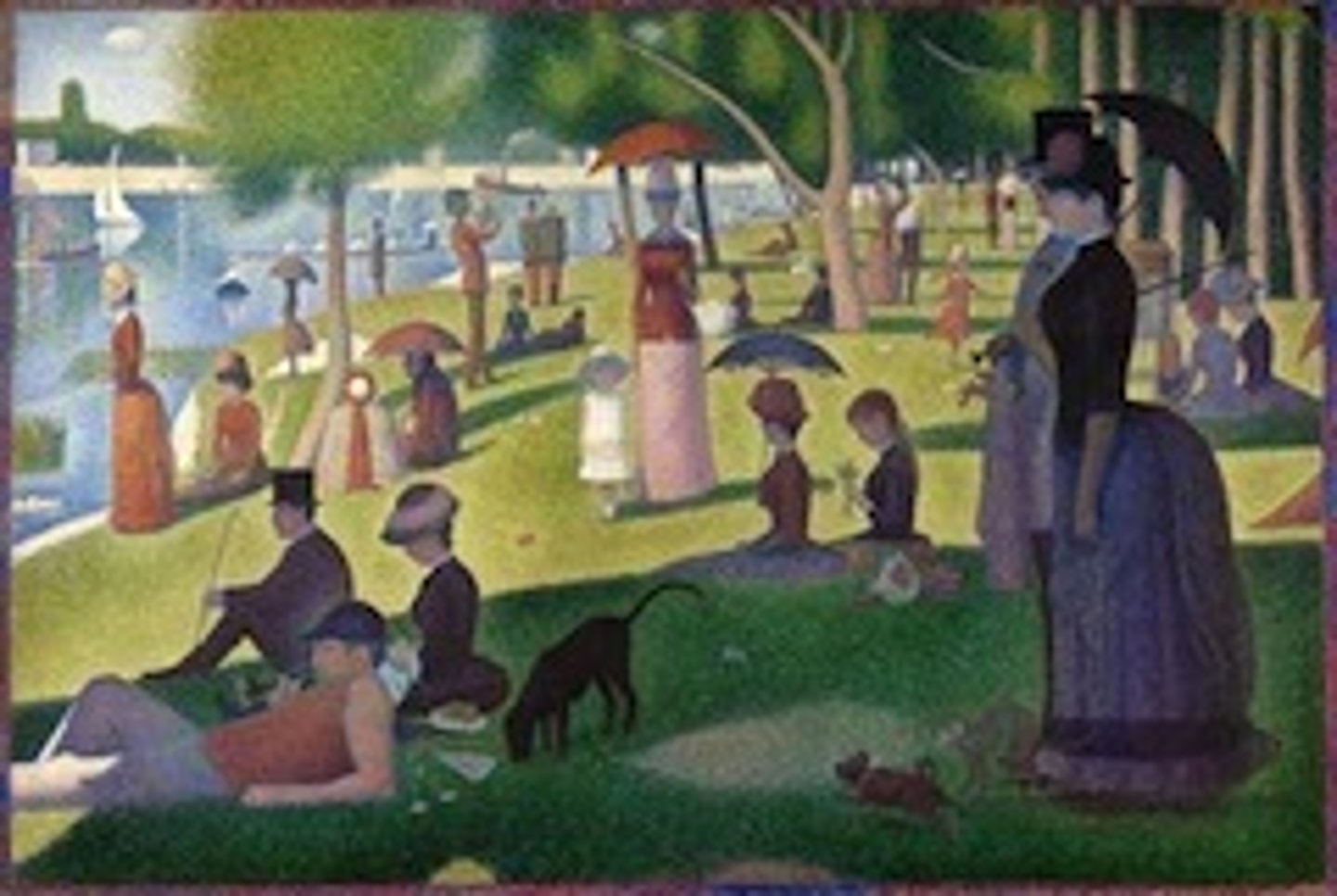 <p>Georges Seurat ; néo-impressionnisme, pointillisme/divisionnisme</p>