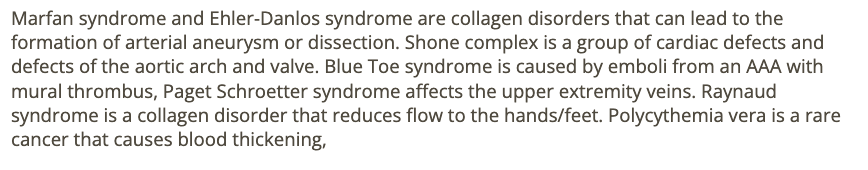 <p>d) Marfan syndrome + Ehler Danlos syndrome </p>
