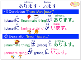 <p>あります (arimasu)</p>