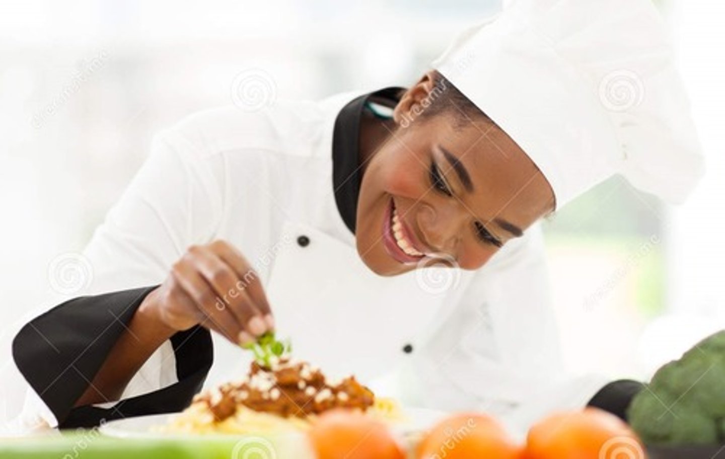 <p>female cook, chef</p>