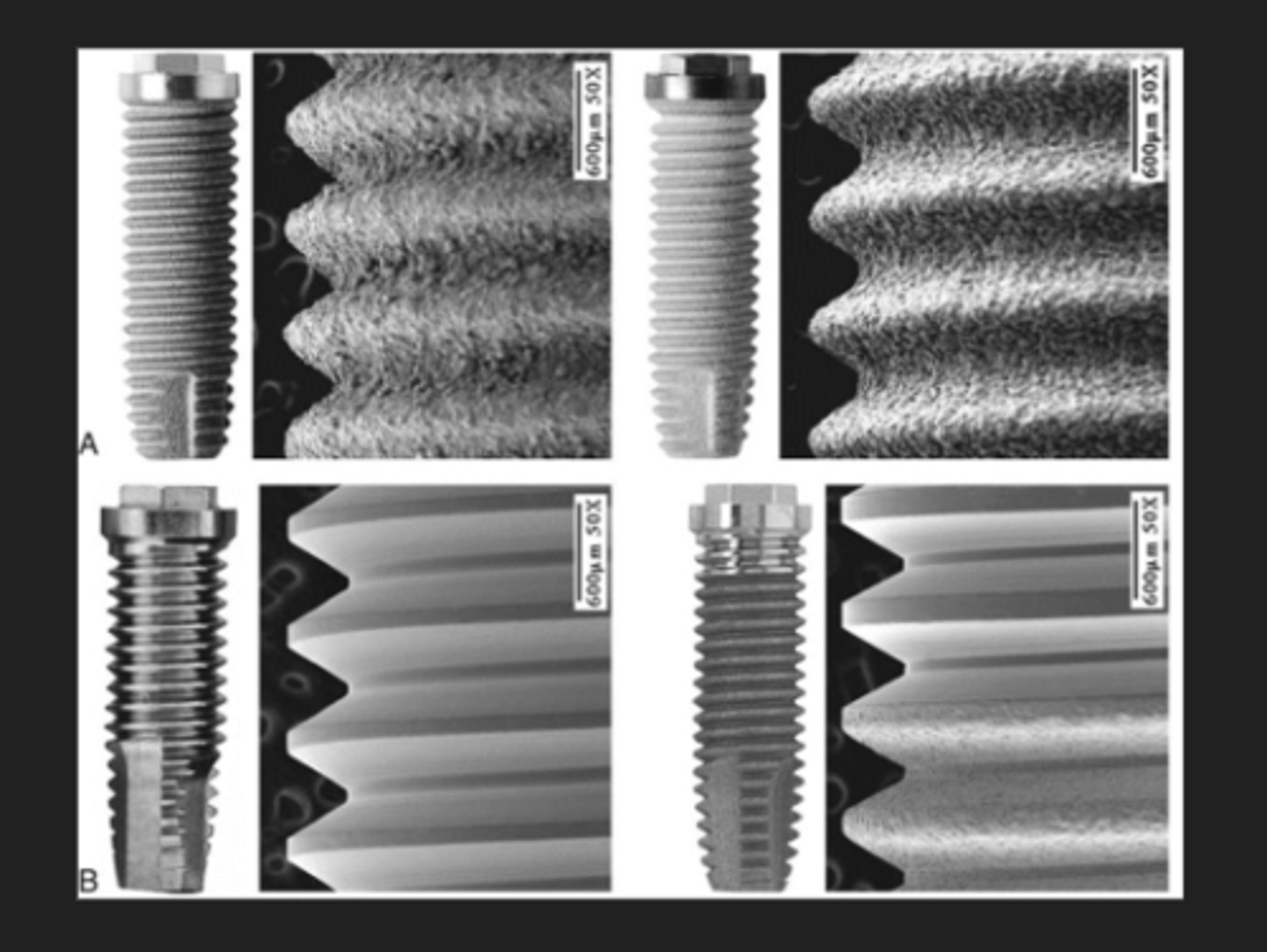 <p>parallel or tapered</p><p>smooth or rough</p>