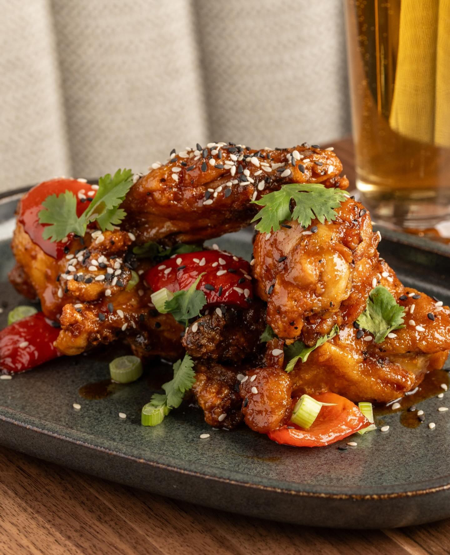 <p>Sticky Chicken Wings</p>