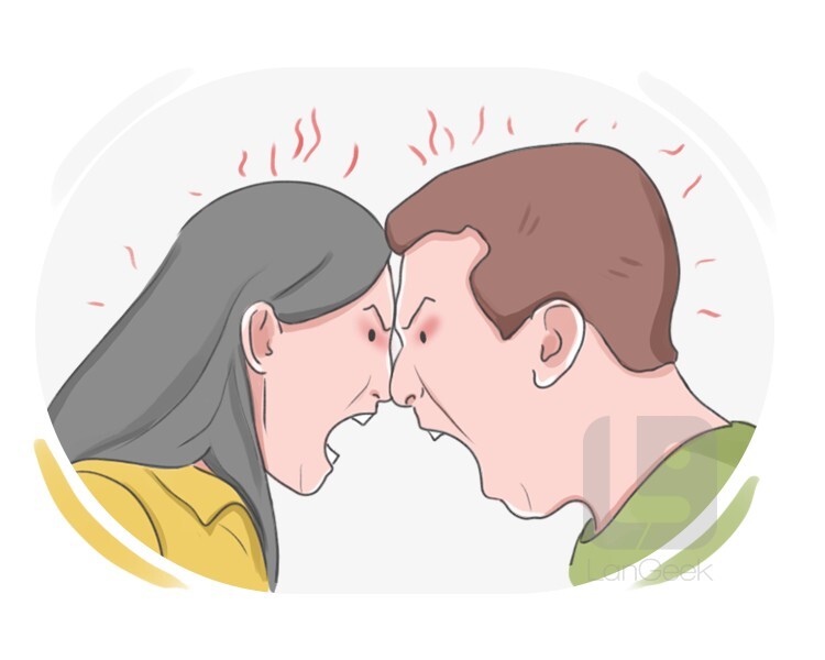 <p>discutir por cosas pequeñas</p>