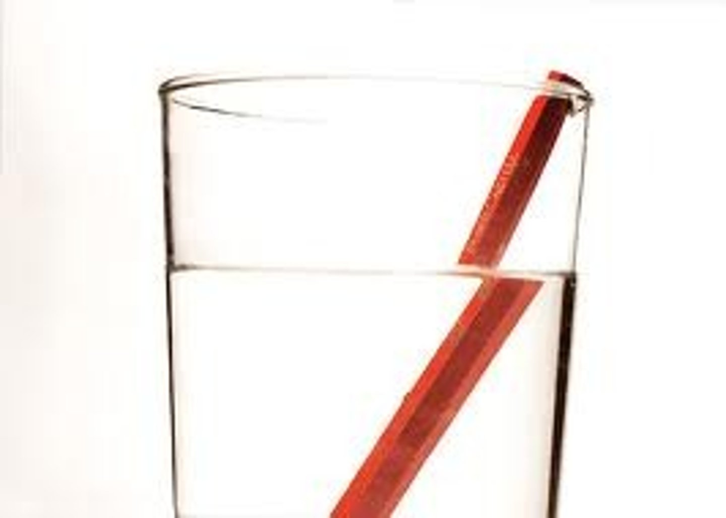 <p>The change in speed and direction of light when it passes from one kind of material to another.</p>