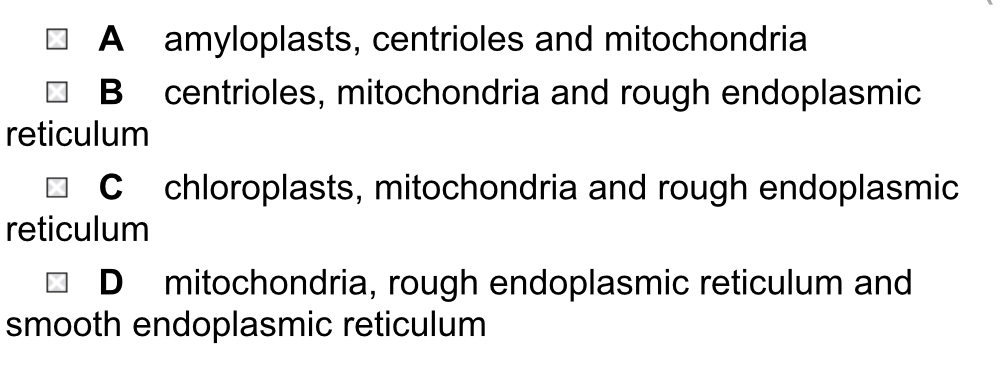 <p>What do plant and animal cells both contain?</p>