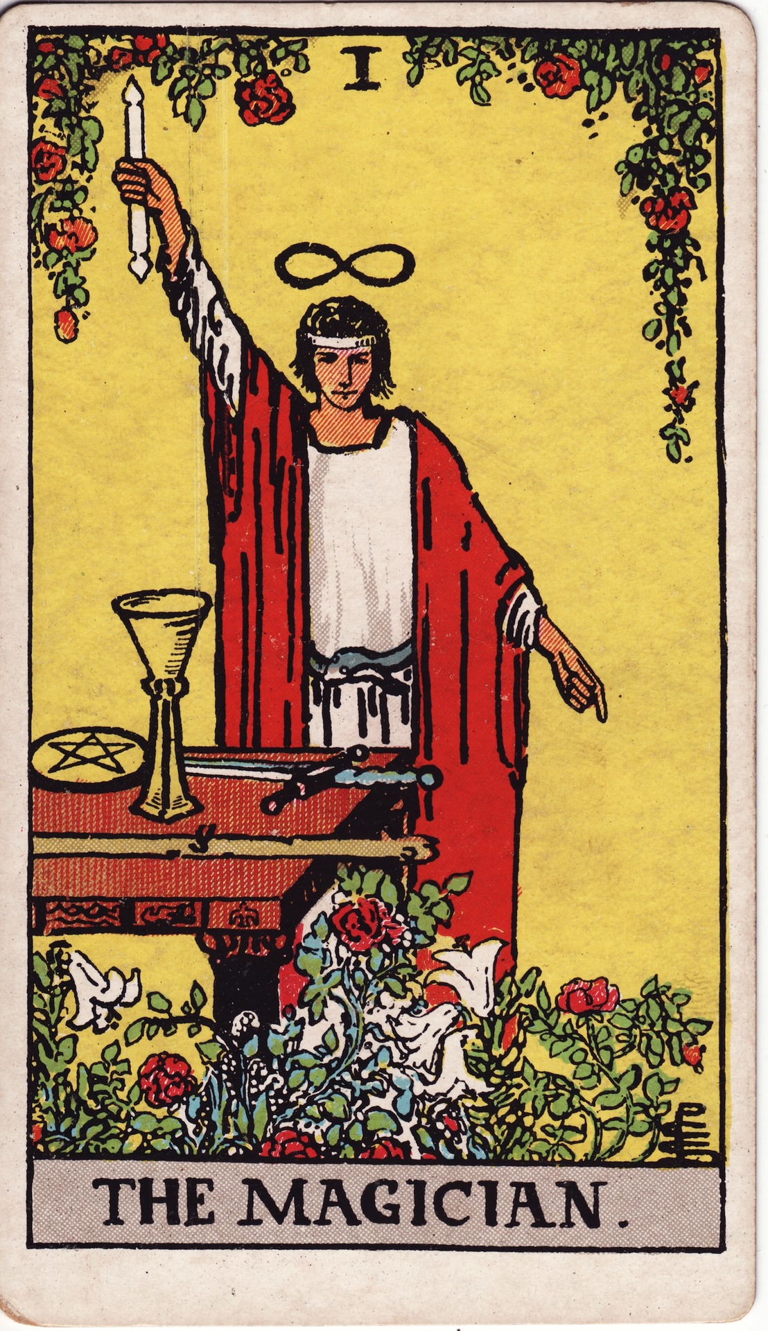 <p>I. The Magician</p>