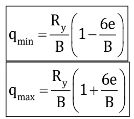 <p>Ry is located inside the middle 3rds (B/3)</p><p>B - width of dam</p>