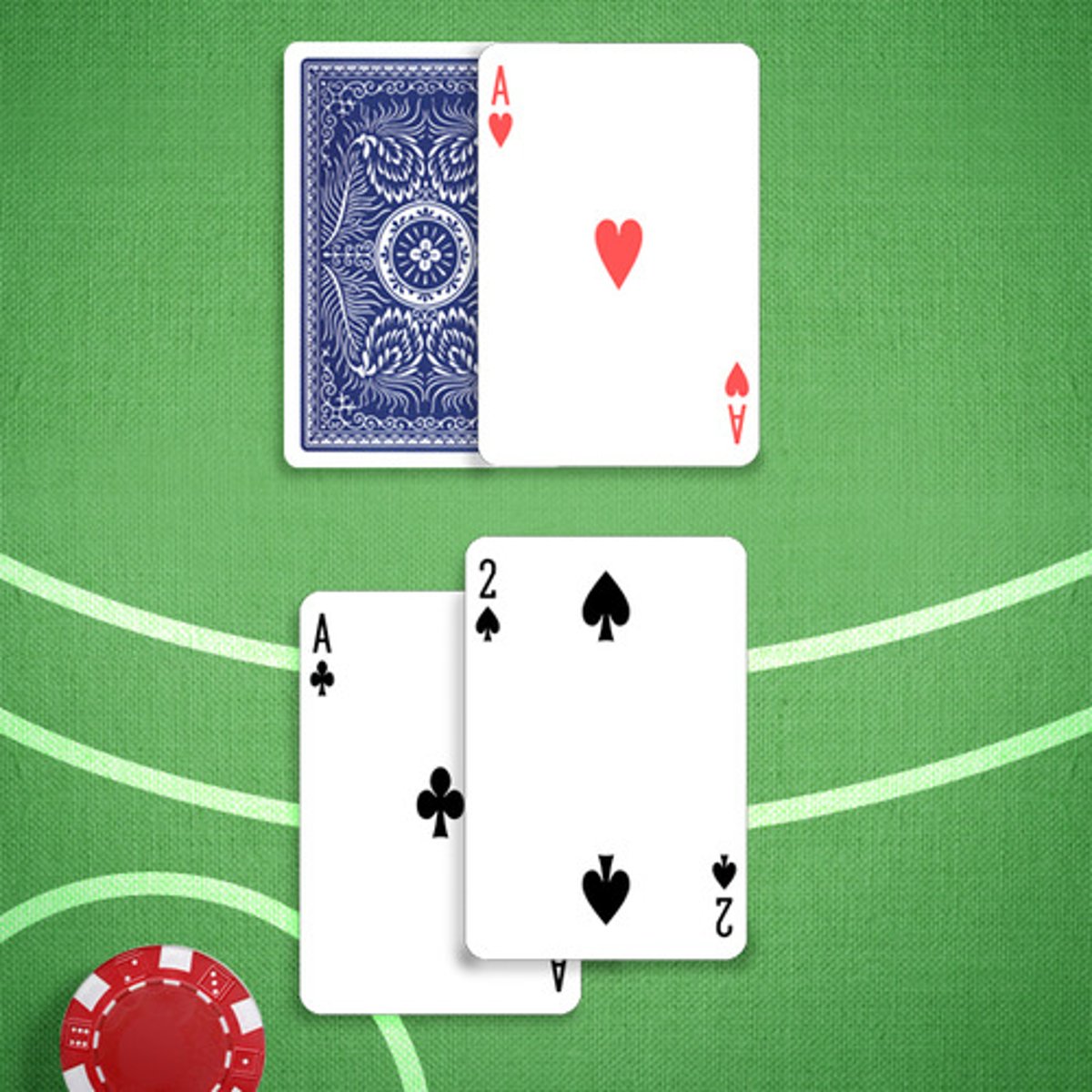 <p>You: 13</p><p>Dealer's Upcard: A</p>