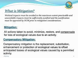 <p>What is compensatory mitigation?</p>