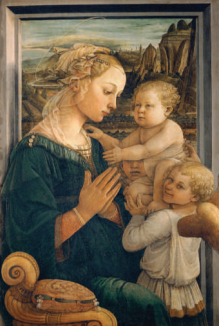 <p>Madonna and Child with Two Angels</p>