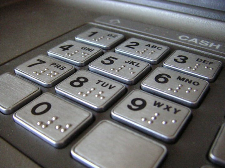 <p>These are keyboards that manually input numerical data, often found in atm machines</p>