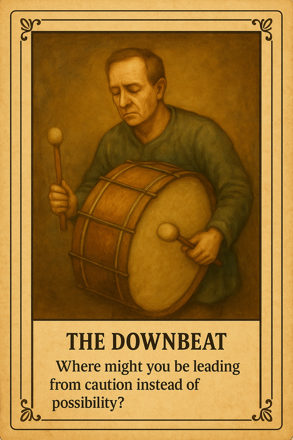 <p>Where might you be leading from caution instead of possibility?</p>