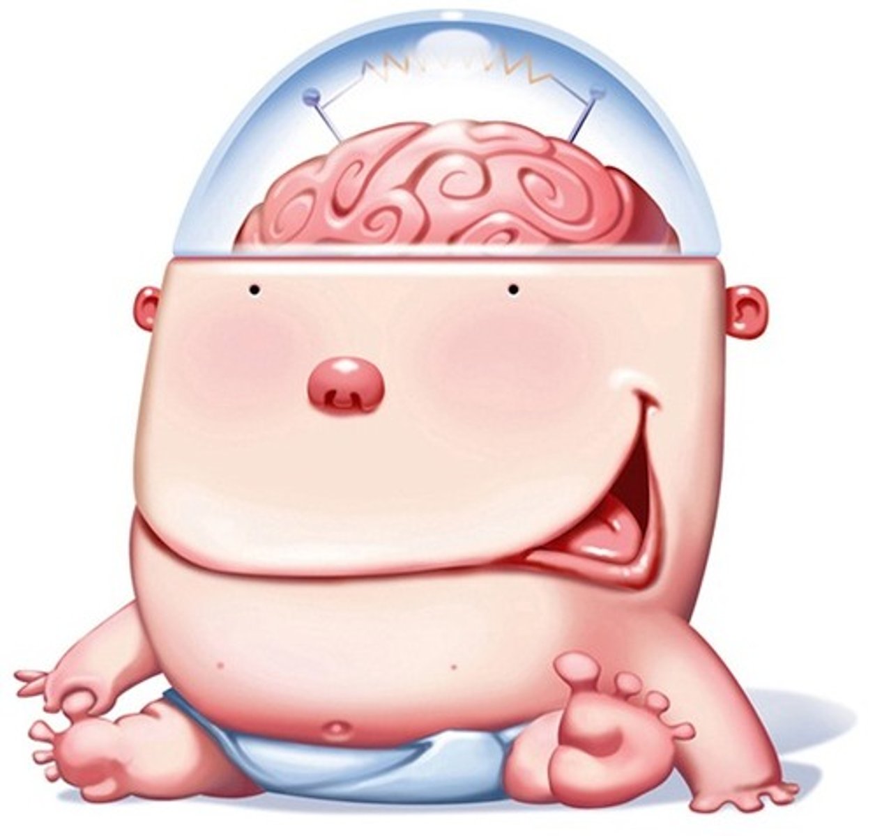 <p>a clever and original idea, plan or invention of someone</p>