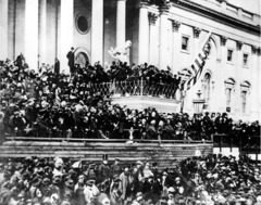 <p>Lincoln won the election of 1864 and won. In his speech he said he wanted to mend the nations wounds and establish lasting peace.</p>