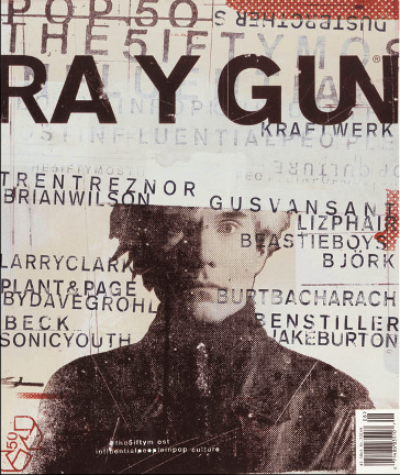 <p><span style="color: rgb(34, 87, 122)"><strong>Cover of <em>Ray Gun</em> Magazine</strong></span></p>