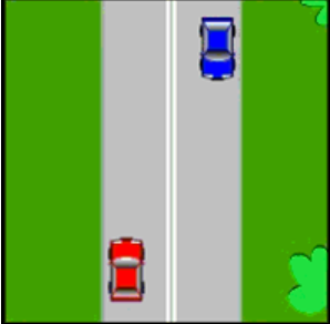 <p>Is the vehicle allowed to cross over double unbroken line</p>