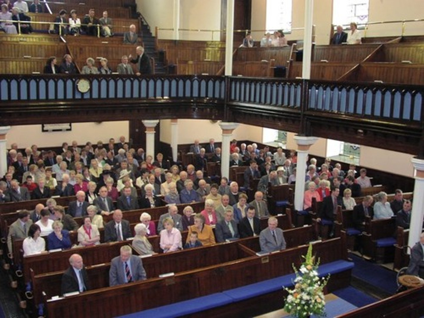 <p>members of the church</p>
