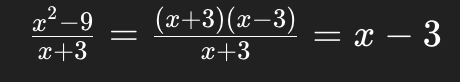 <ol><li><p>Factor numerator and denominator</p></li><li><p>Cancel common factors</p></li></ol><p></p>