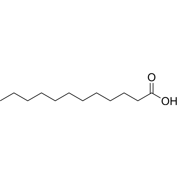 <ul><li><p>C12 saturated fatty acid</p></li><li><p>“Dodecanoic acid”</p></li></ul><p></p>