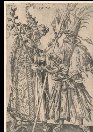 <p><span style="font-family: sans-serif">Melchior Lorck, Satire on the Papacy 1555</span></p>