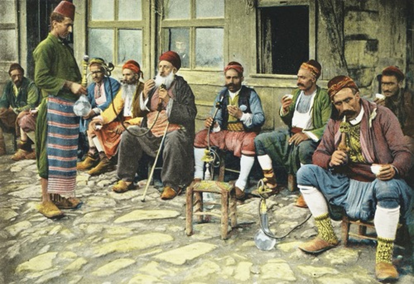 <p>Group of would-be reformers in the mid-nineteenth-century Ottoman Empire that included lower-level officials, military officers, and writers; they urged the extension of Westernizing reforms to the political system.</p>