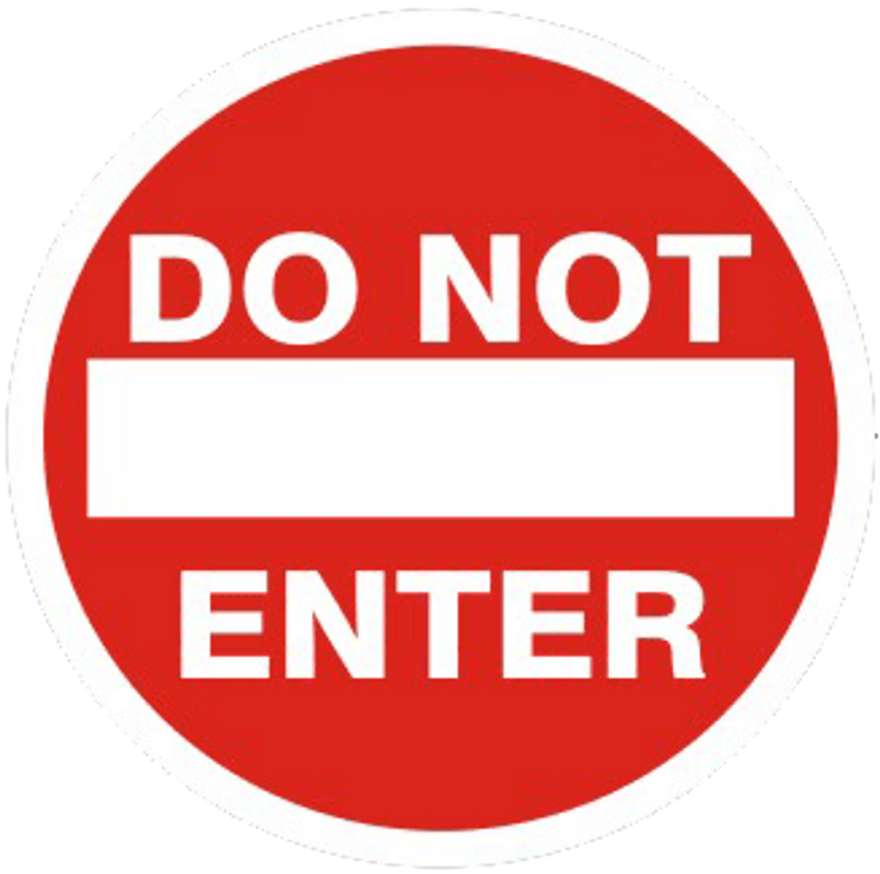 Do not enter that lane or road if this sign is facing you.