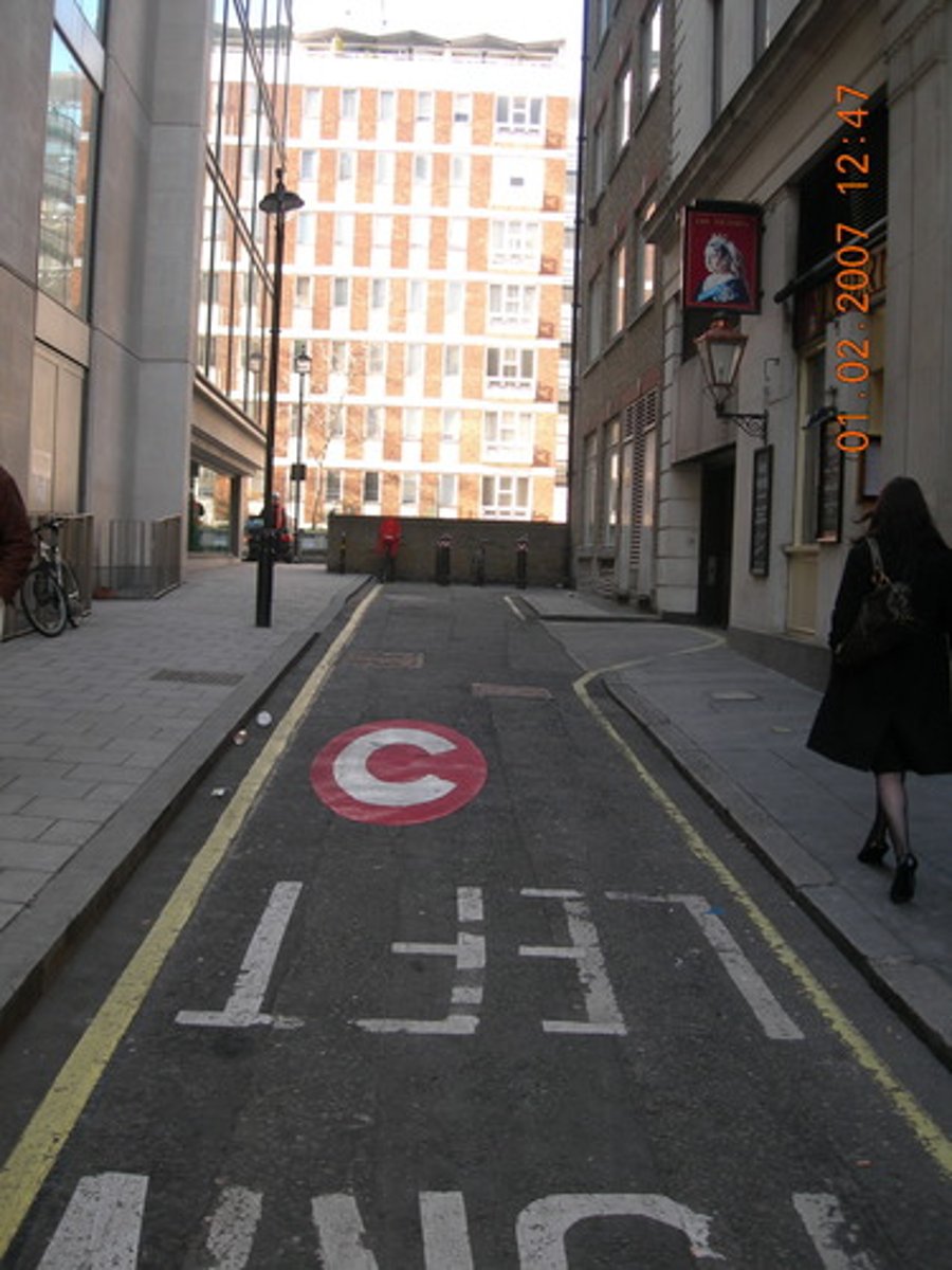 <p>blind alley</p>