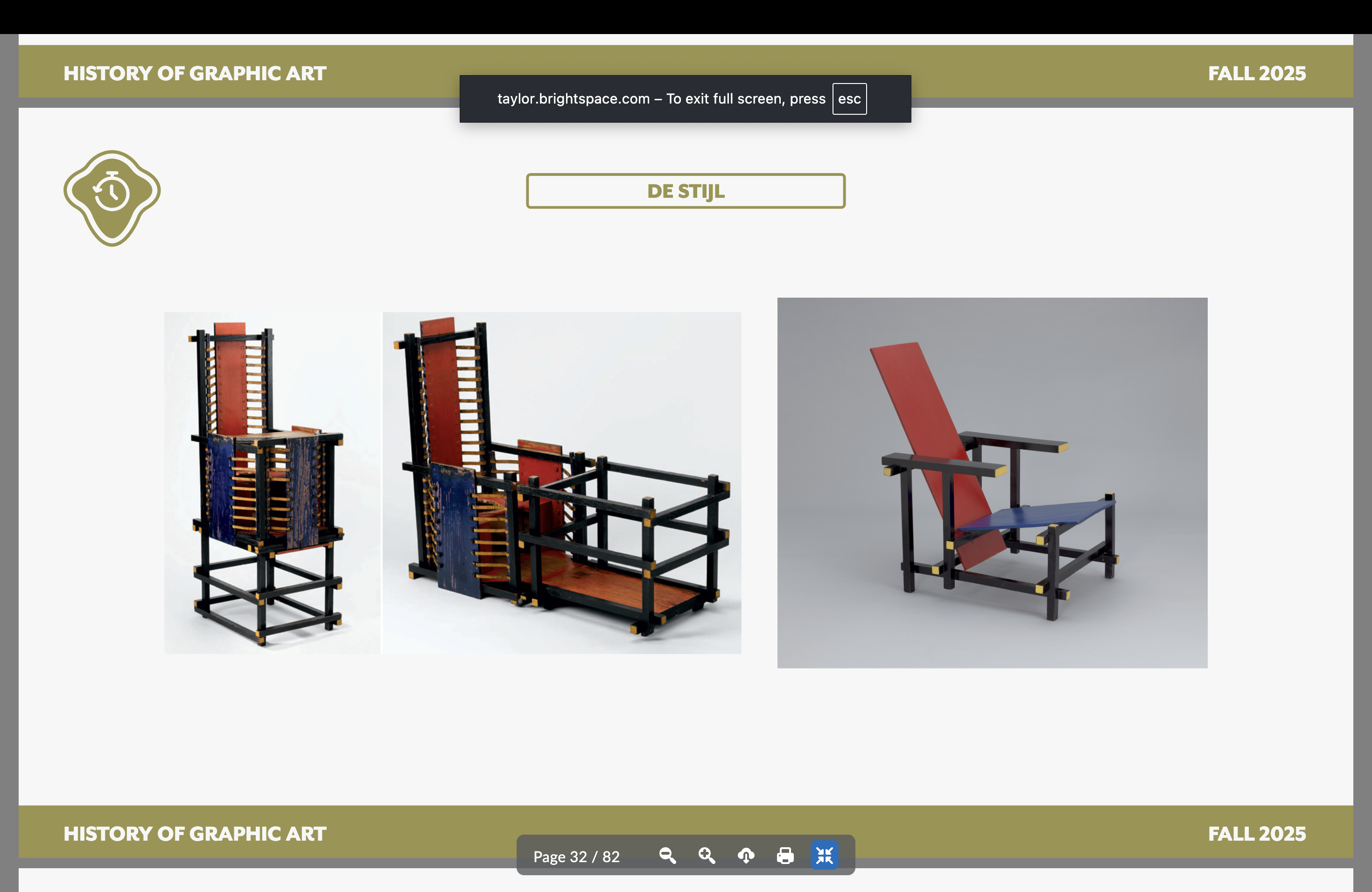 <p>De Stijl furniture designer</p>