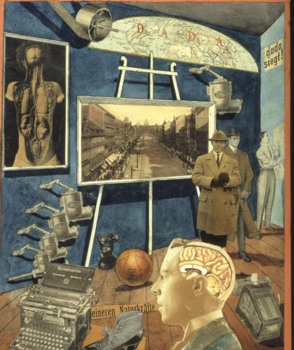 <p>A key figure in the Dada movement, revolutionized art<br>with photomontage</p>