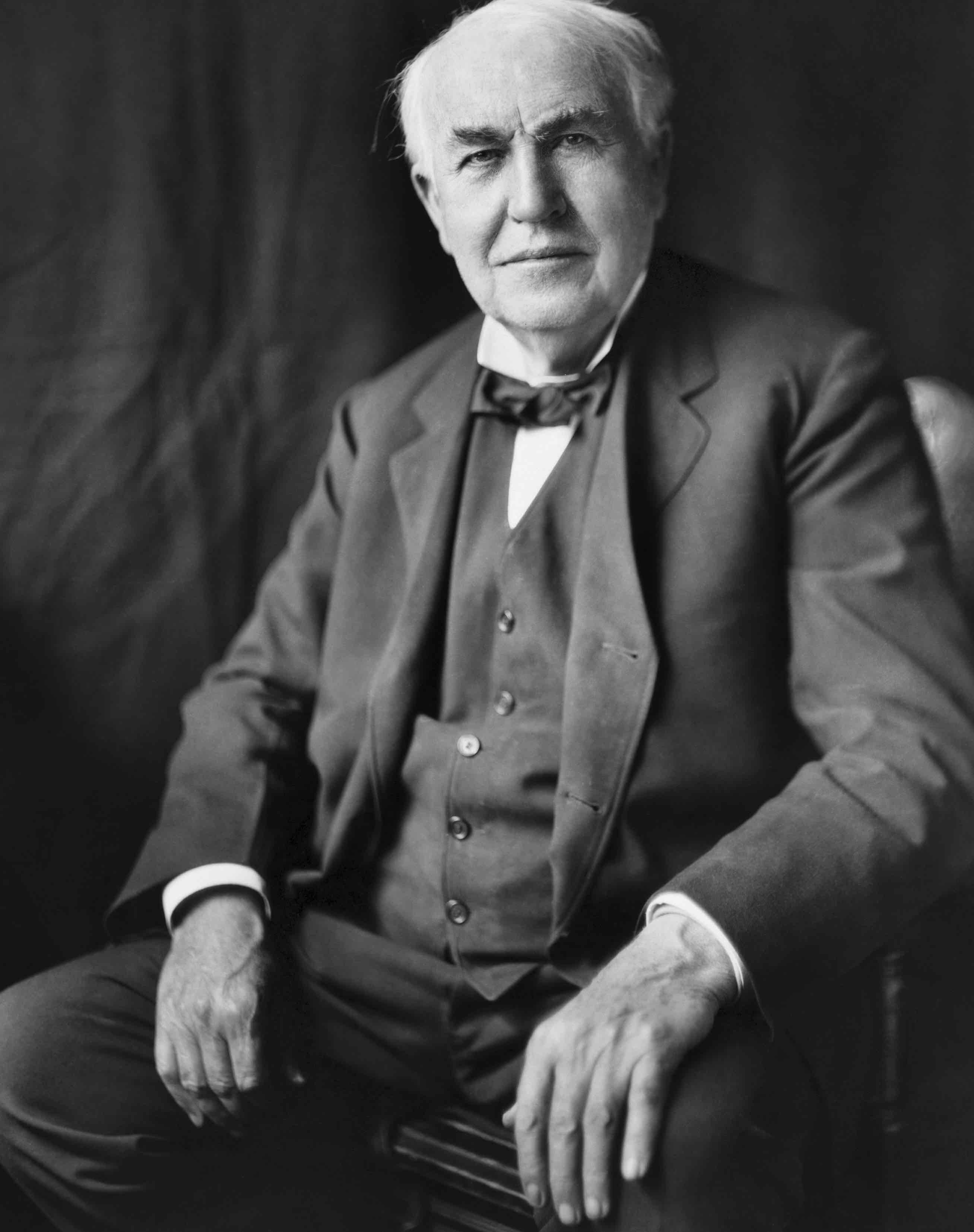 <p>Thomas Edison</p>