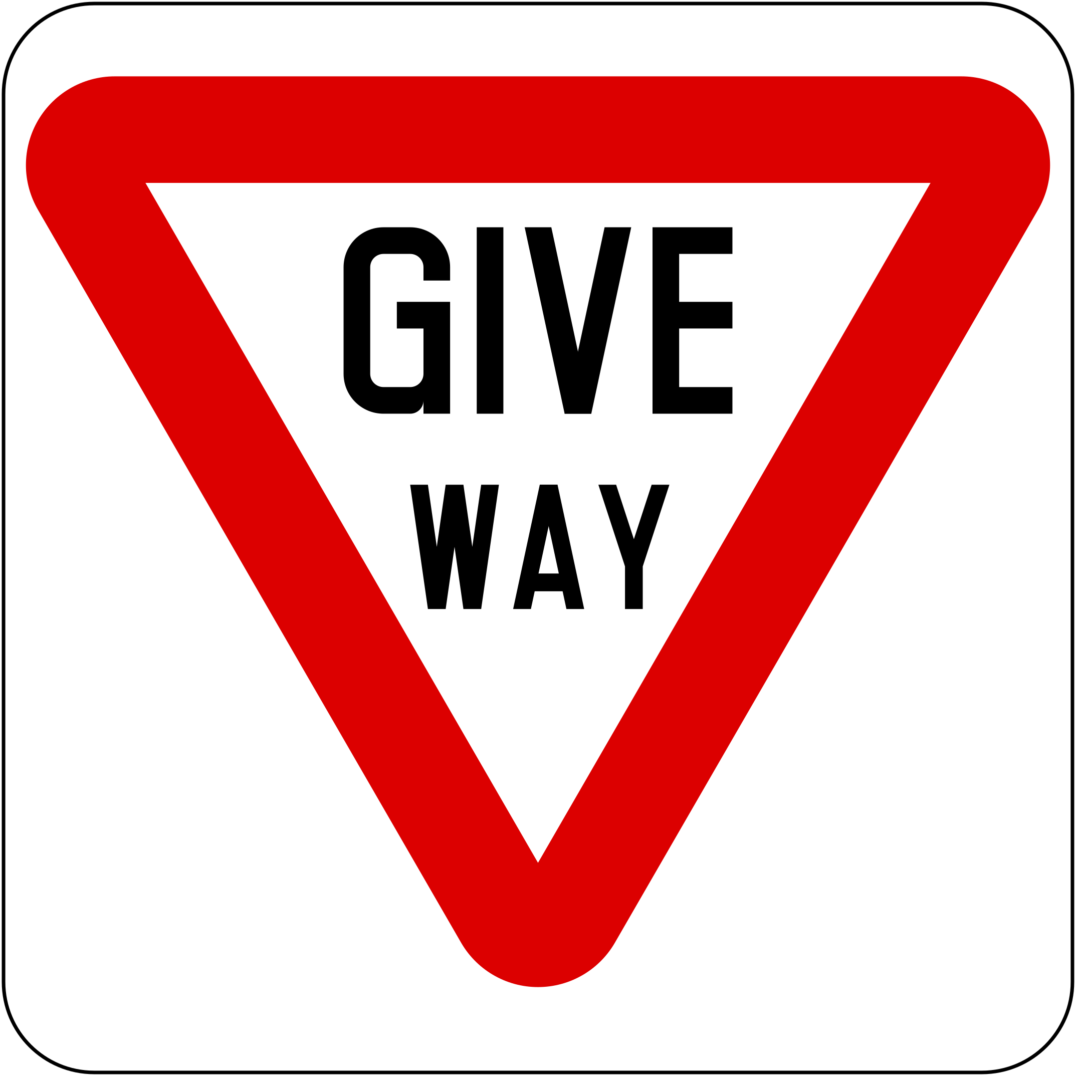 <p><strong>Slow down to give way to traffic on major roads.</strong> Stop the vehicle if necessary.</p>