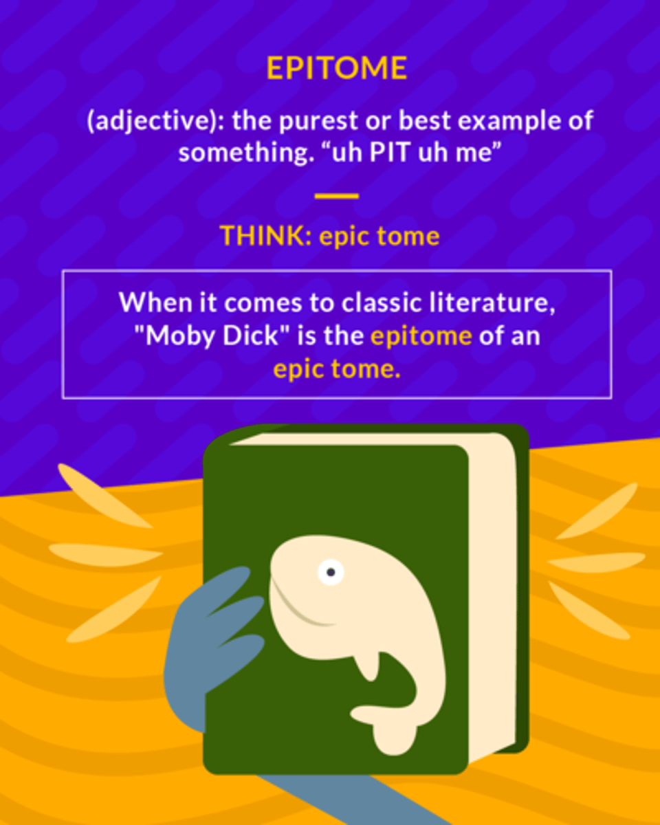 <p>The best or most typical example</p>