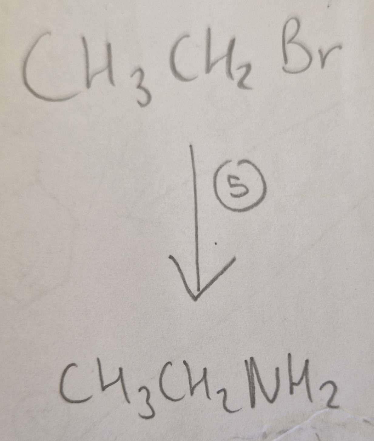 <p>Haloalkane to Amine Mechanism:</p>