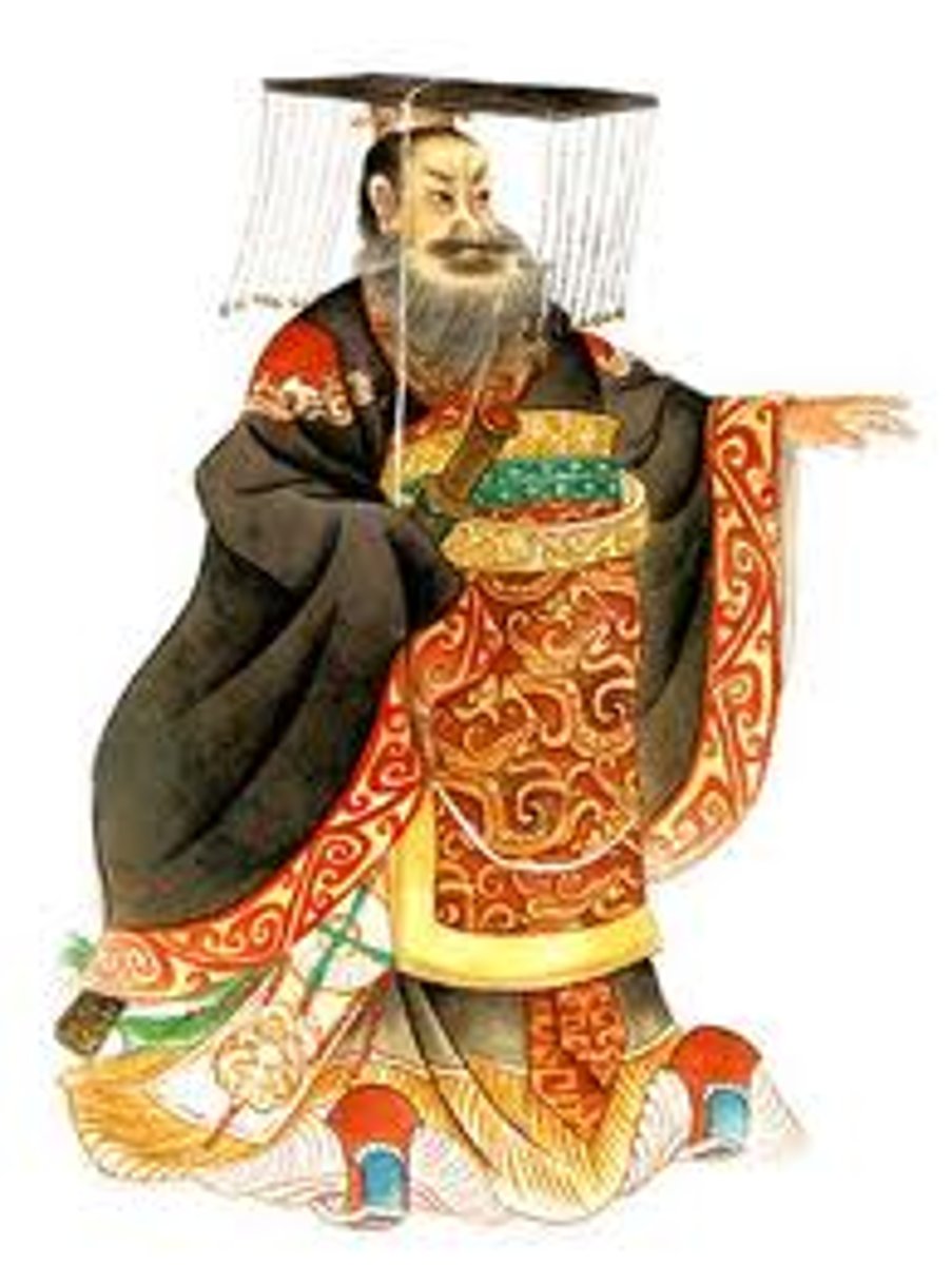 <p>Qin Shihuang (259-210 BC), the first emperor qín shǐ huáng</p>