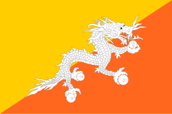<p>Druk Gyal Khap (Kingdom of Bhutan)</p><p>("country of the Drukpa Lineage" or "the Land of the Thunder Dragon," a reference to the country's dominant Buddhist sect)</p>