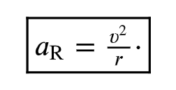 <p>an object moving in a circle of radius<em> r</em>&nbsp;at constant speed<em> v</em> has an acceleration whose direction is toward the center of the circle</p><p>acceleration is dependent on<em> v</em> and<em> r</em>- the greater the speed, the faster the velocity changes direction; the larger the radius, the less rapidly velocity changes directio</p>