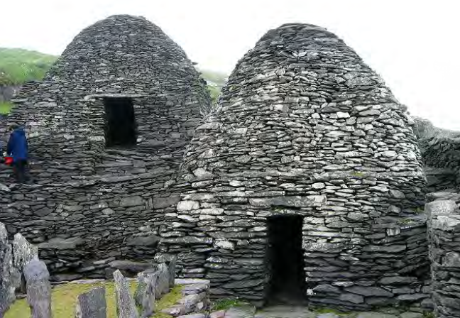 <p>Skellig Michael, off western coast of Co. Kerry, Ireland, rebuilt c823 or 860, no patron known, Early western Medieval</p>