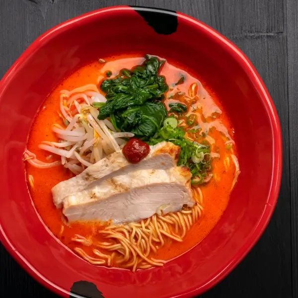 <p>spicy chicken ramen</p>