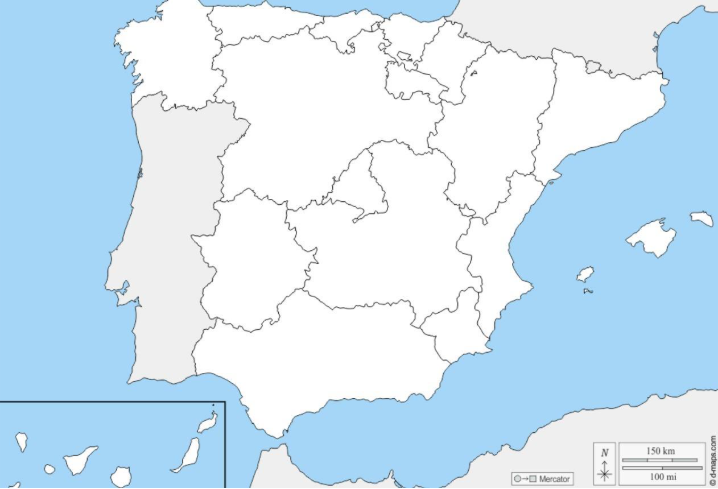 <p>Pon el nombre de las comunidades autónomas que conozcas:</p>