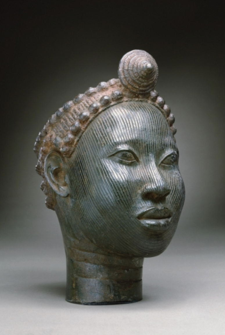 <p>Crowned Head of a Yoruba Ruler</p>