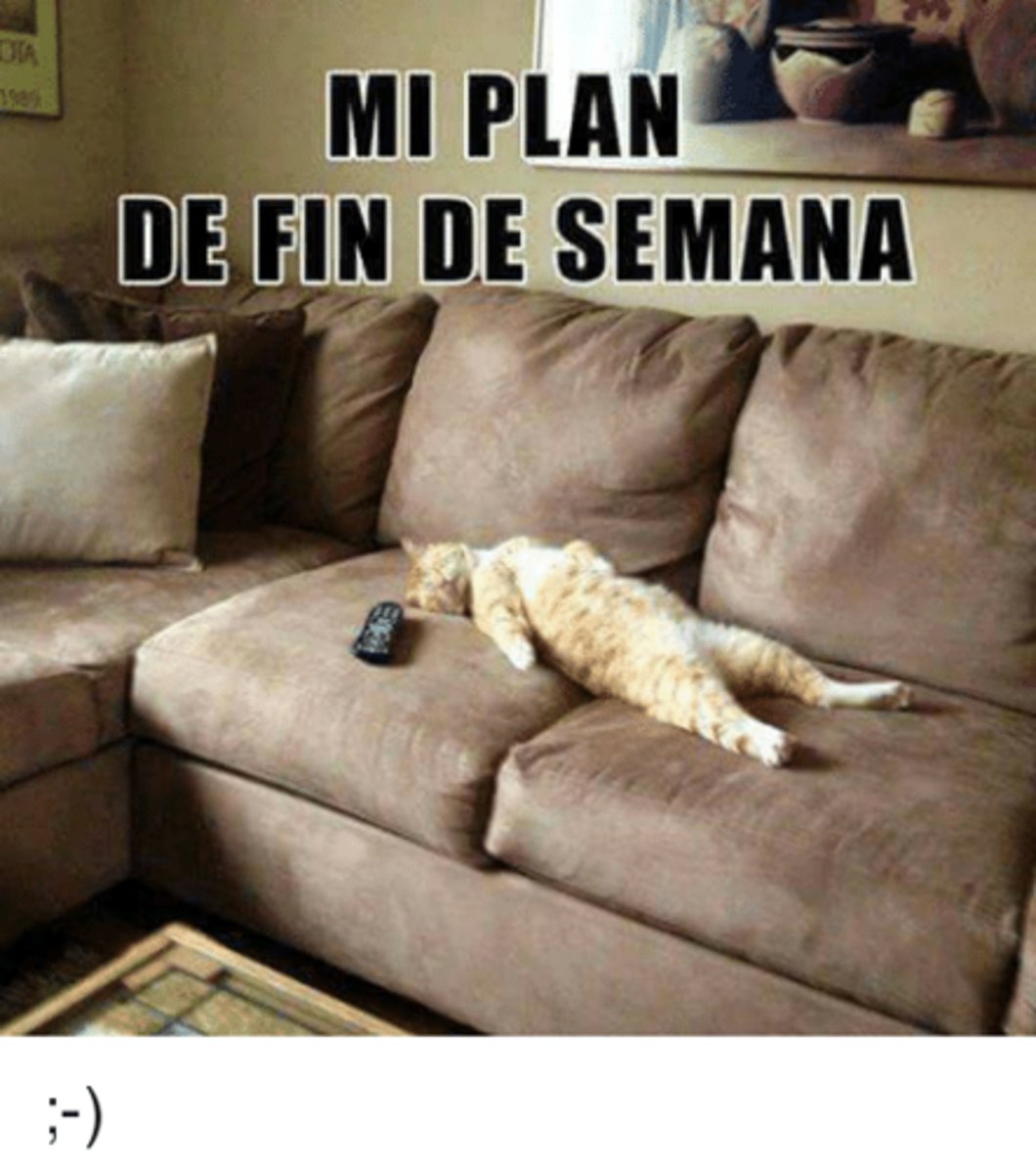 <p>I like the weekend.</p>