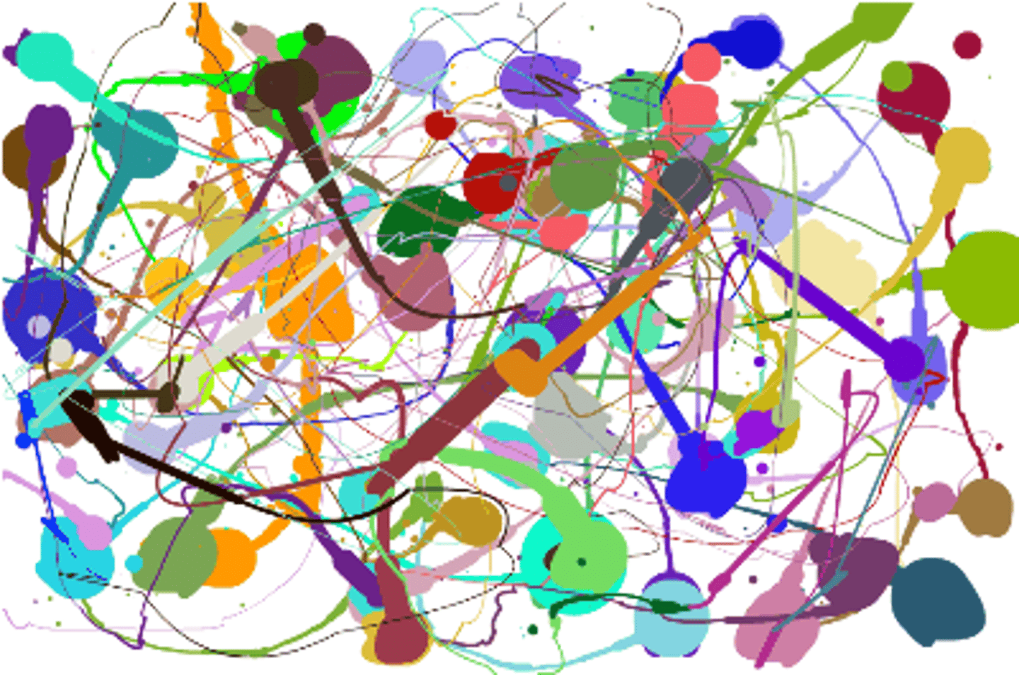<p>Descriptive of art that does not represent or otherwise refer to the visible world outside itself.</p>